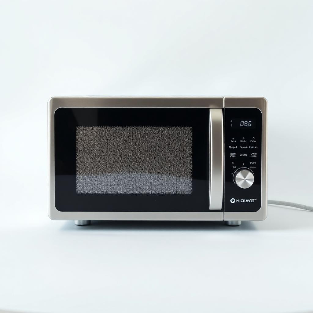 25L Stainless Microwave